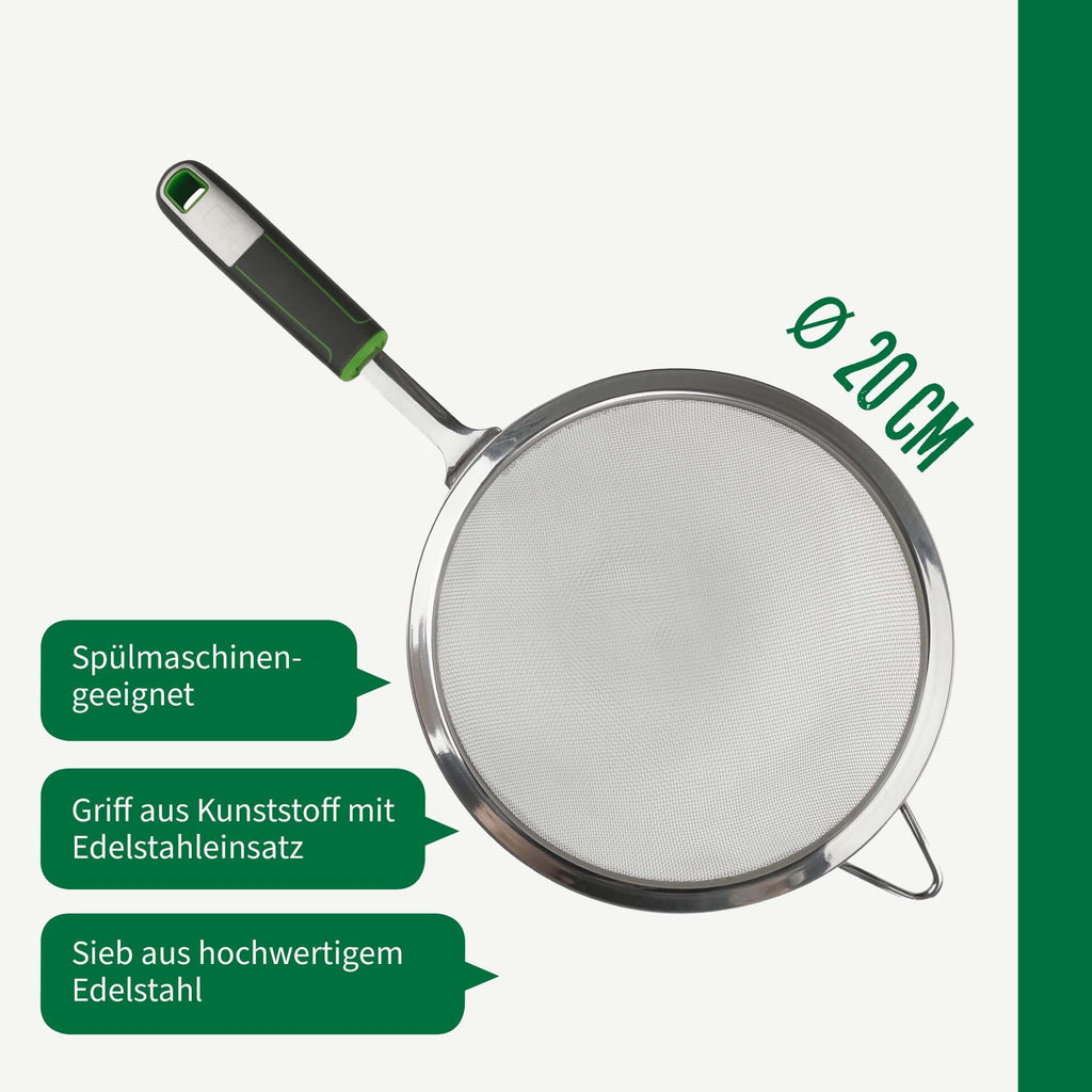 Sil Ø20 cm med grønne detaljer i oppvaskmaskin