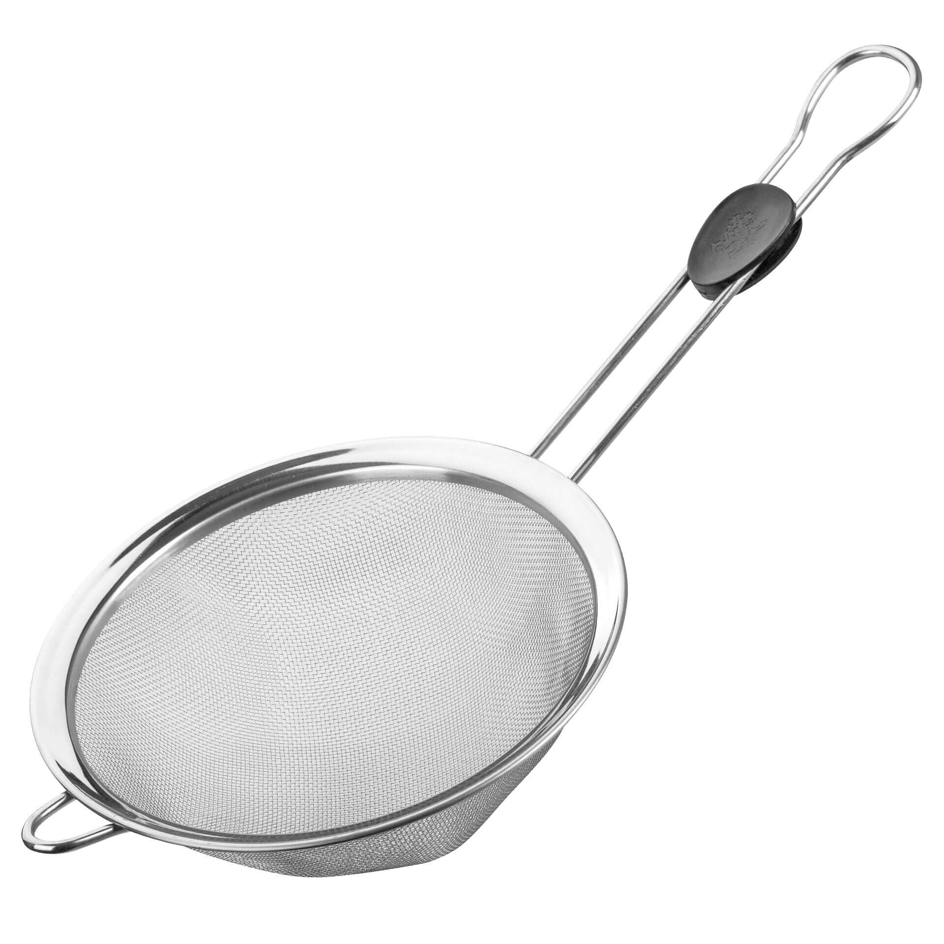 Sil Ø20 cm rustfritt stål med komfortgrep Stanley Rogers forfra