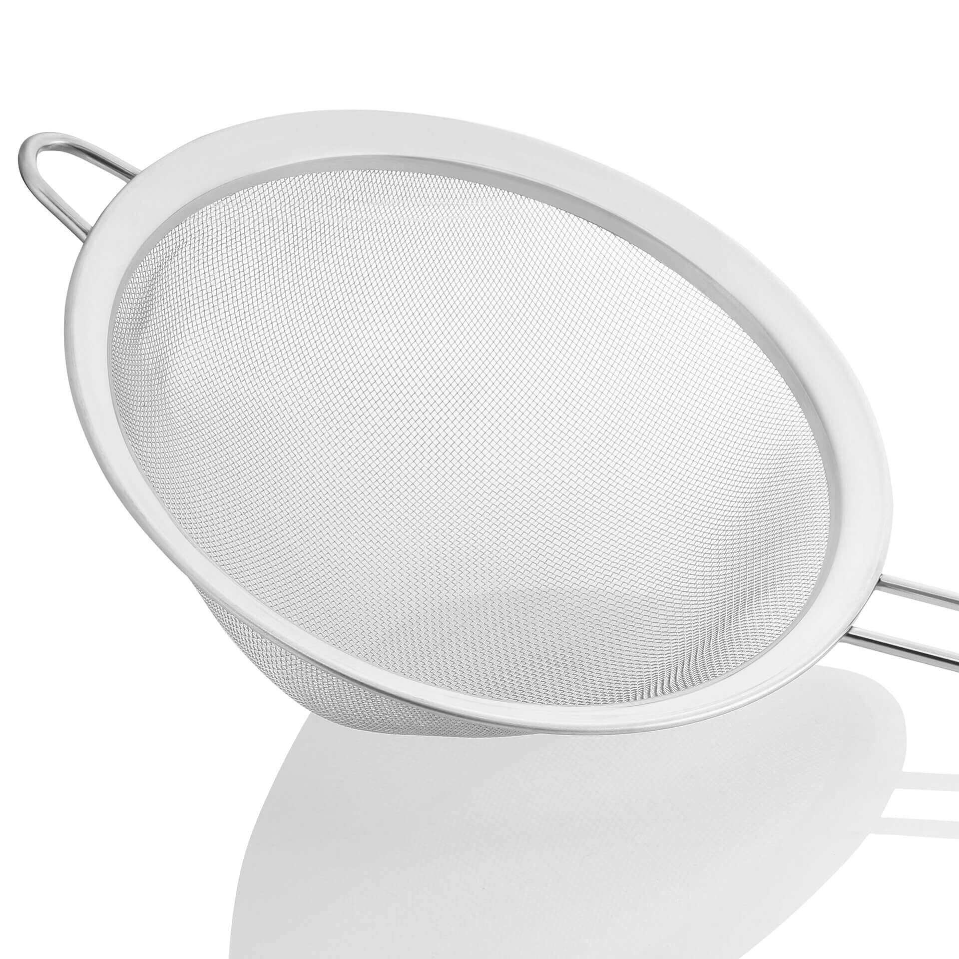 Sil Ø20 cm rustfritt stål med komfortgrep Stanley Rogers bakside