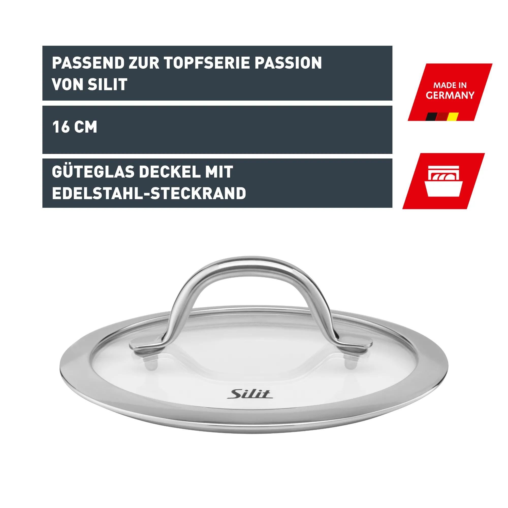 Silargan Passion glasslokk 16 cm nærbilde