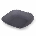 Silikonform for airfryer 21x21 cm non-stick grå forfra