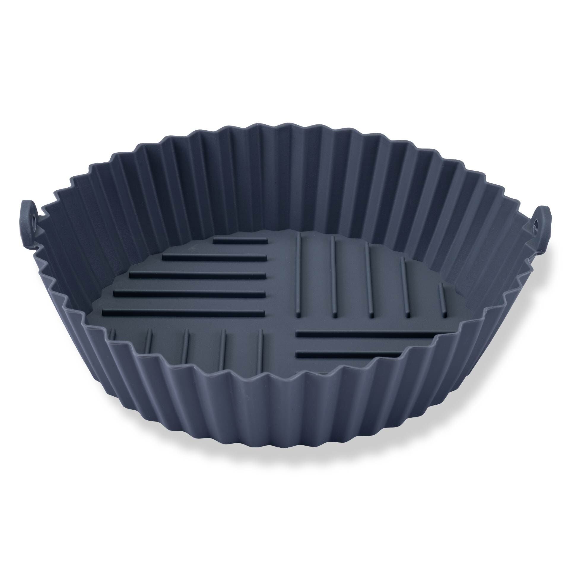Silikonform for airfryer rund Ø15 cm riflet bunn - Fackelmann forfra