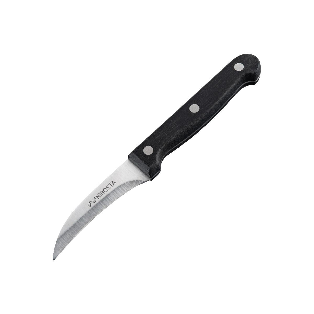 Skalkniv 7 cm blad rustfritt stål Mega - Nirosta forfra