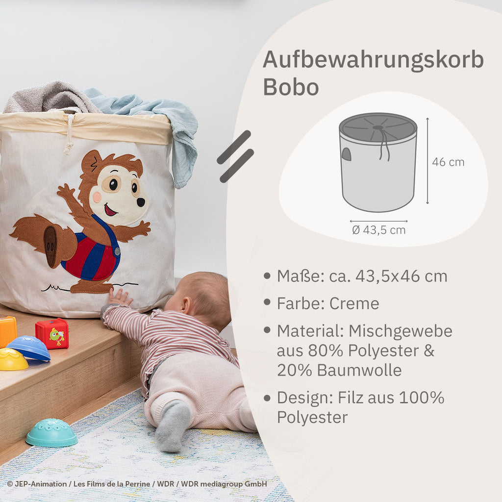Skittentøyskurv Bobo 43,5x46 cm - Lifeney montert i rom