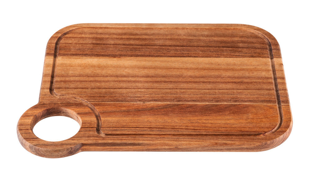 Griffhull på skjærefjøl akasietre FSC 35x27 cm med griffhull