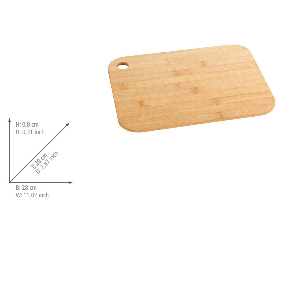 Skjærefjøl bambus 28 x 20 cm - Wenko i bruk