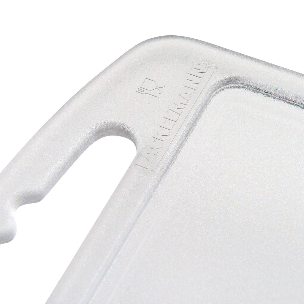 Skjærefjøl plast gjennomsiktig 24x15 cm - Fackelmann bakside