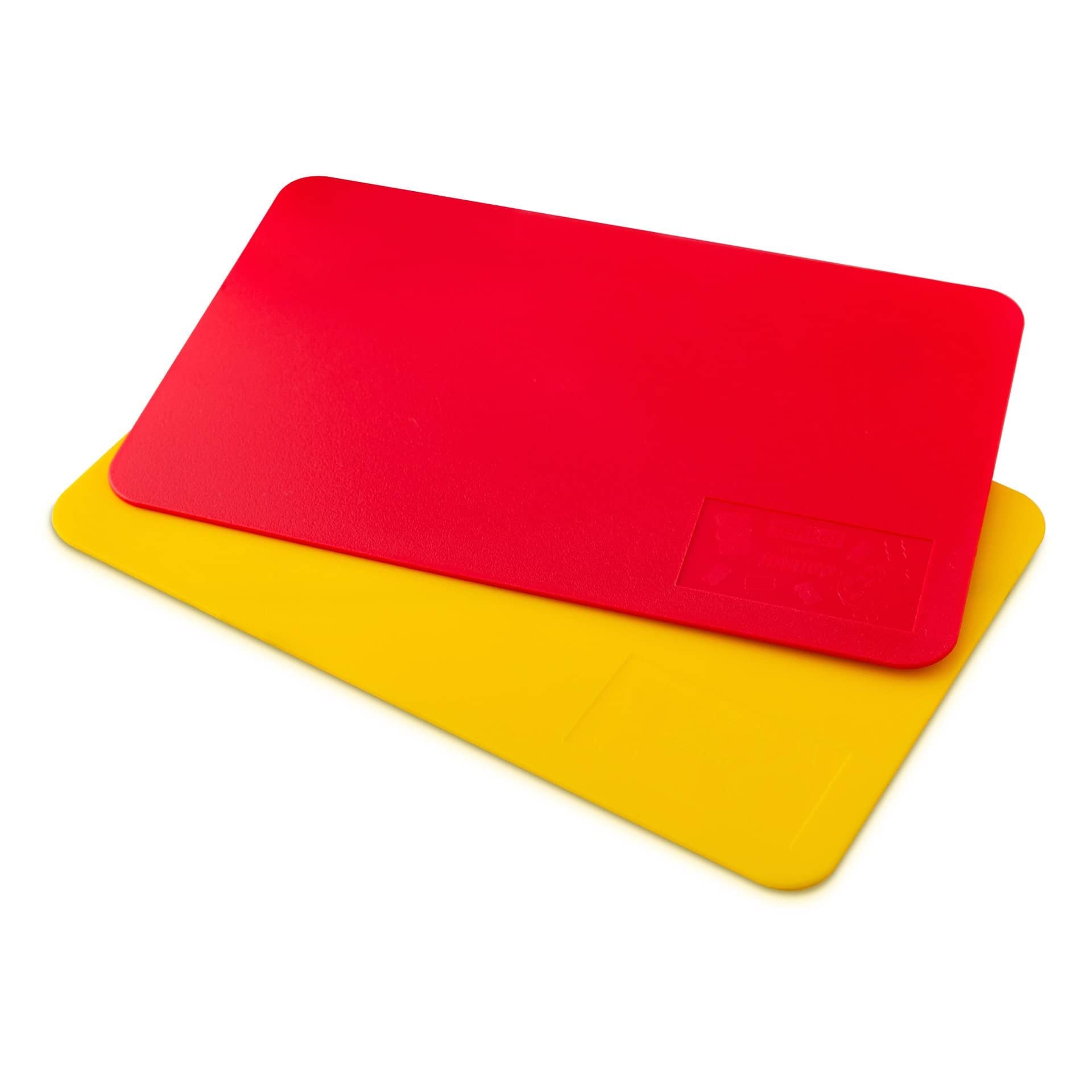 Skjærematte sett 2-delt 24x16 cm plast HARIBO Goldbær sett i helhet