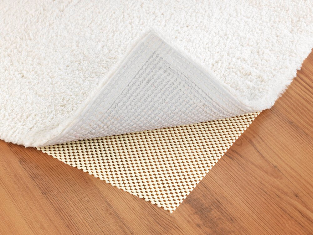 Sklimatte beige 150 x 50 cm tilskjærbar - WENKO detalj av kant
