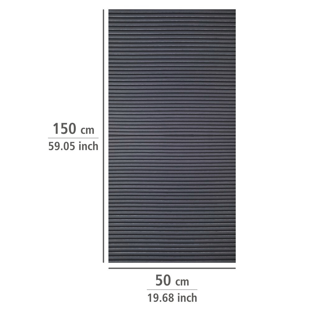Sklimatte svart 150 x 50 cm klippbar for skuffer og skap - Wenko side