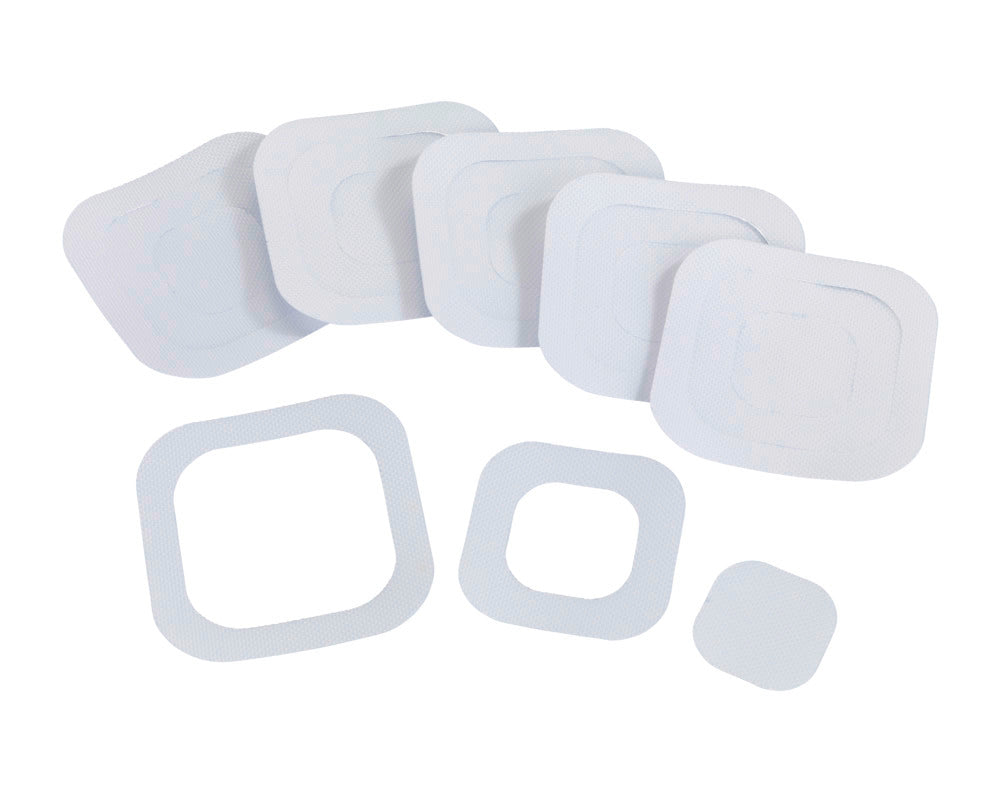 Detalj av Sklisikre klistremerker firkantede 6 stk transparent plast Wenko