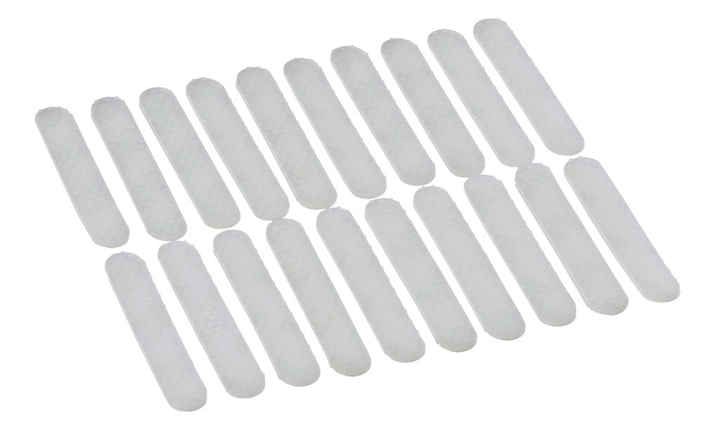 Sklisikre silikonstriper for kleshengere 20 stk - Wenko bakside