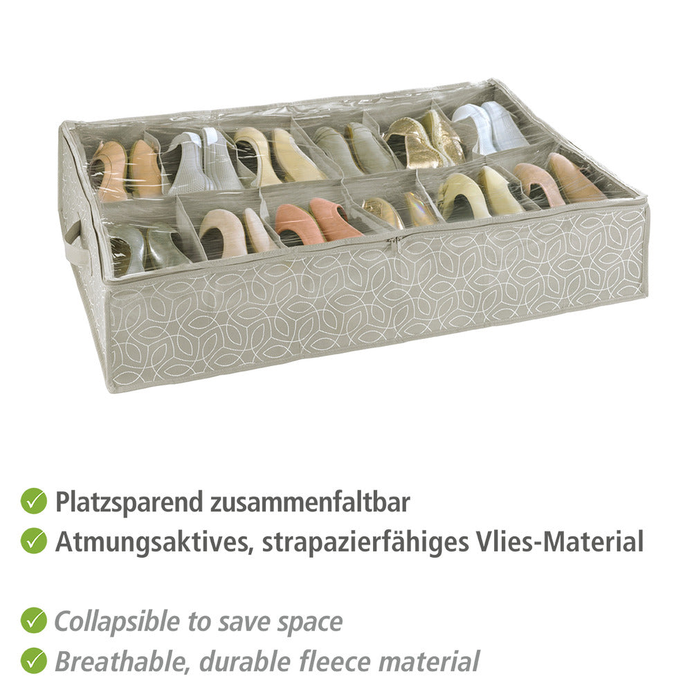 Skooppbevaring under seng Balance 12 rom taupe montert under seng