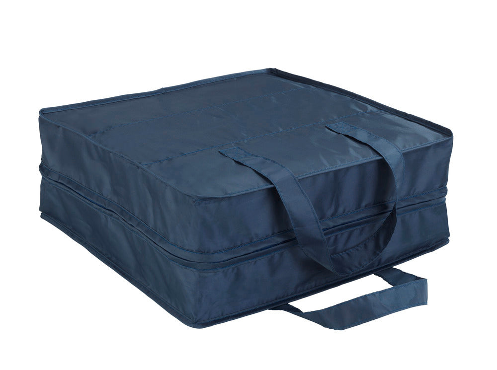 Skopose Business med 6 rom polyester blå bakside
