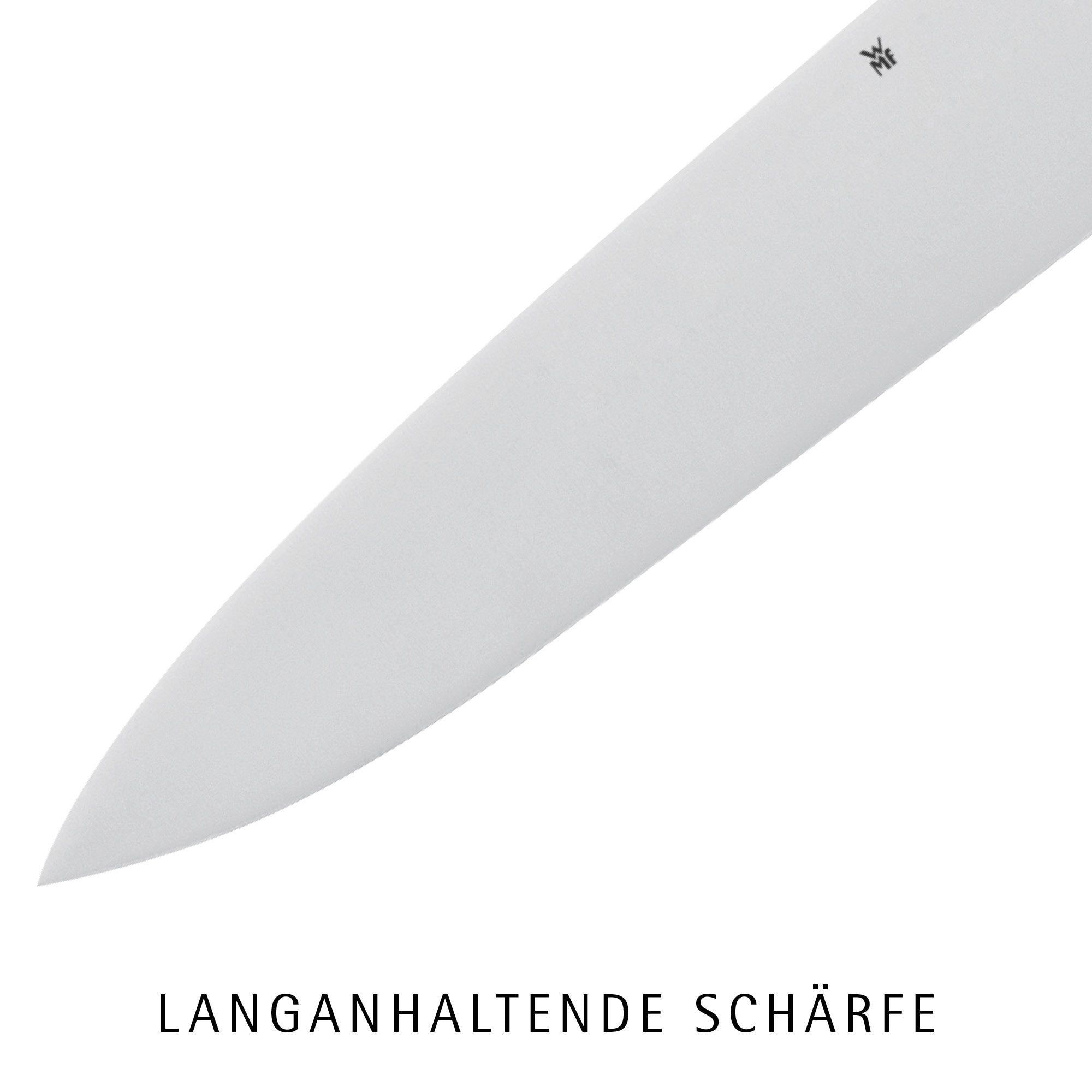 Skreller 6 cm Classic Line tournékniv stål WMF detalj av håndtak