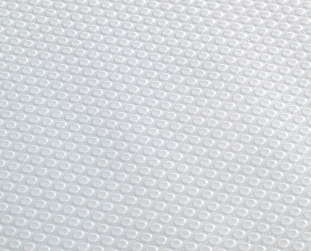 Skuffematte sklisikker hvit EVA 150x50 cm 3-delt sett bakside
