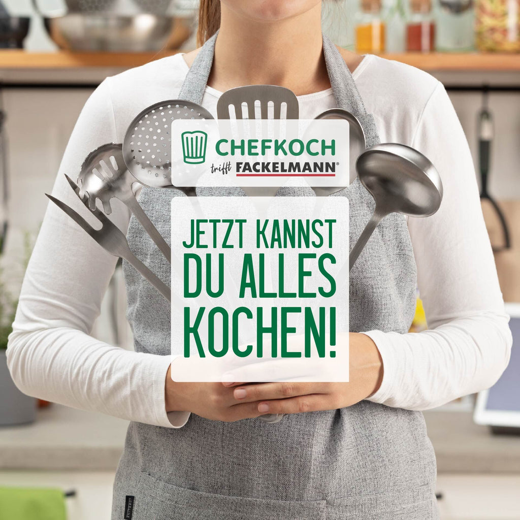 Skumskje rustfritt stål 32 cm - Chefkoch trifft Fackelmann detalj av håndtak