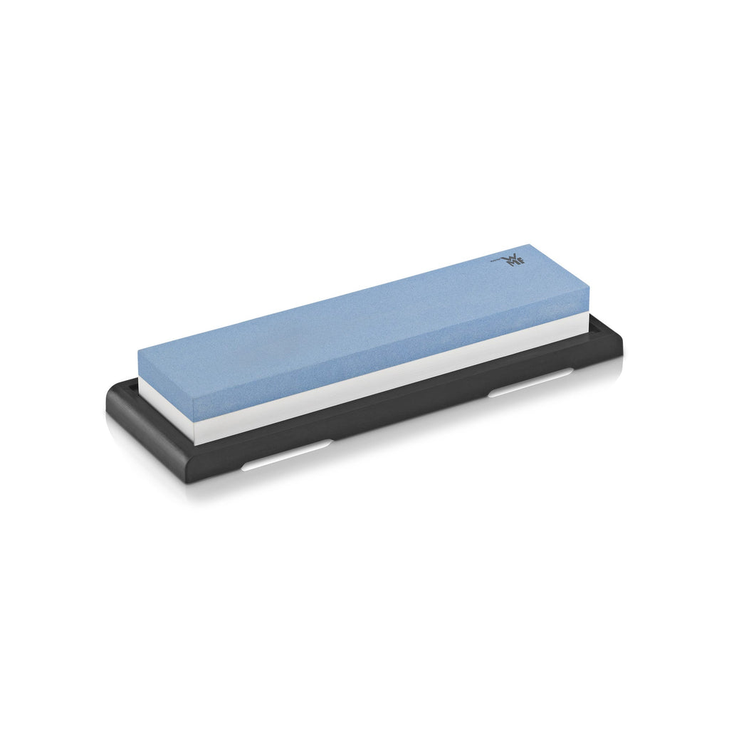 Slipestein med to korninger for kniver - WMF forfra