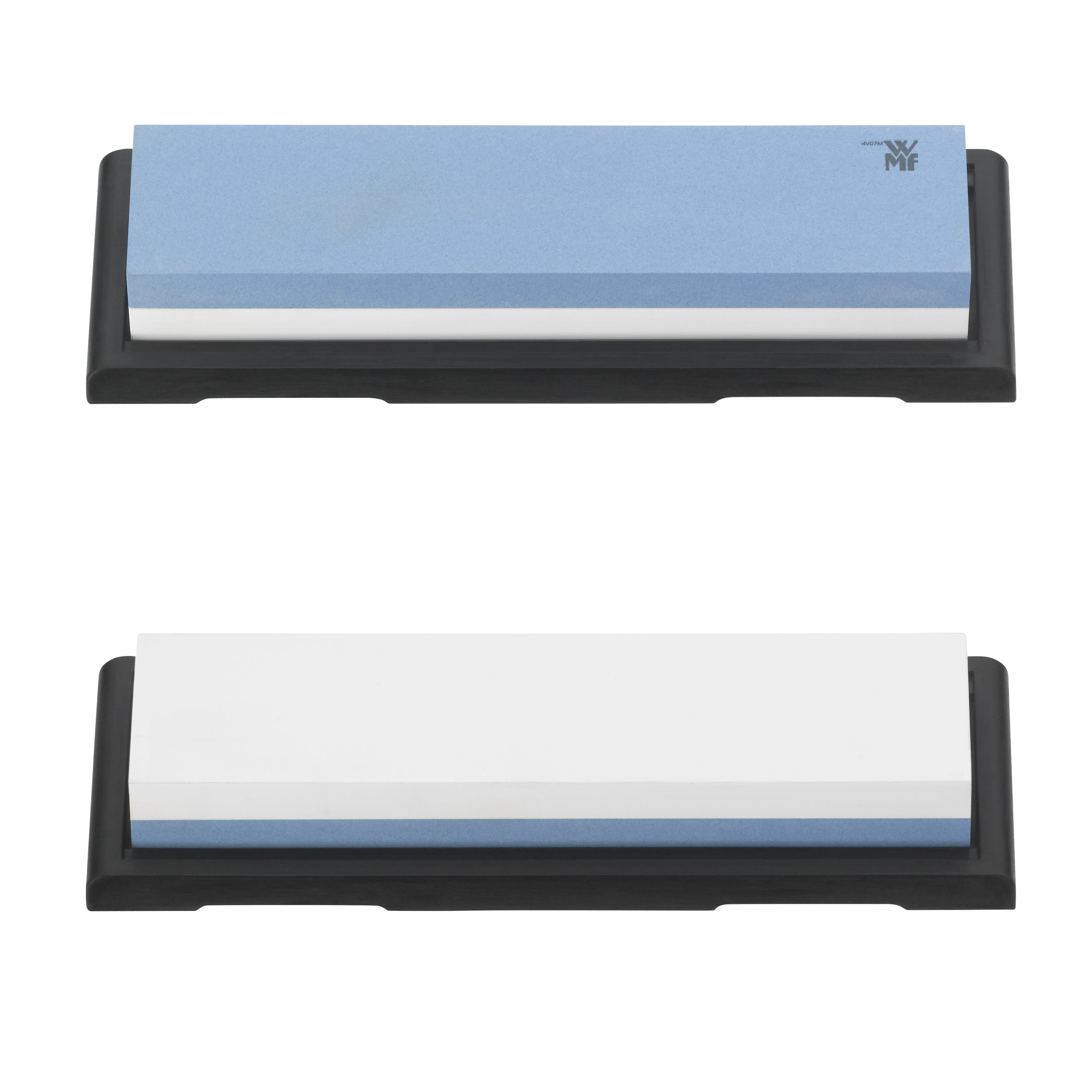 Slipestein med to korninger for kniver - WMF bakside