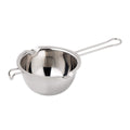 Smeltetopf rustfritt stål 26x14 cm vannbad Dr. Oetker forfra