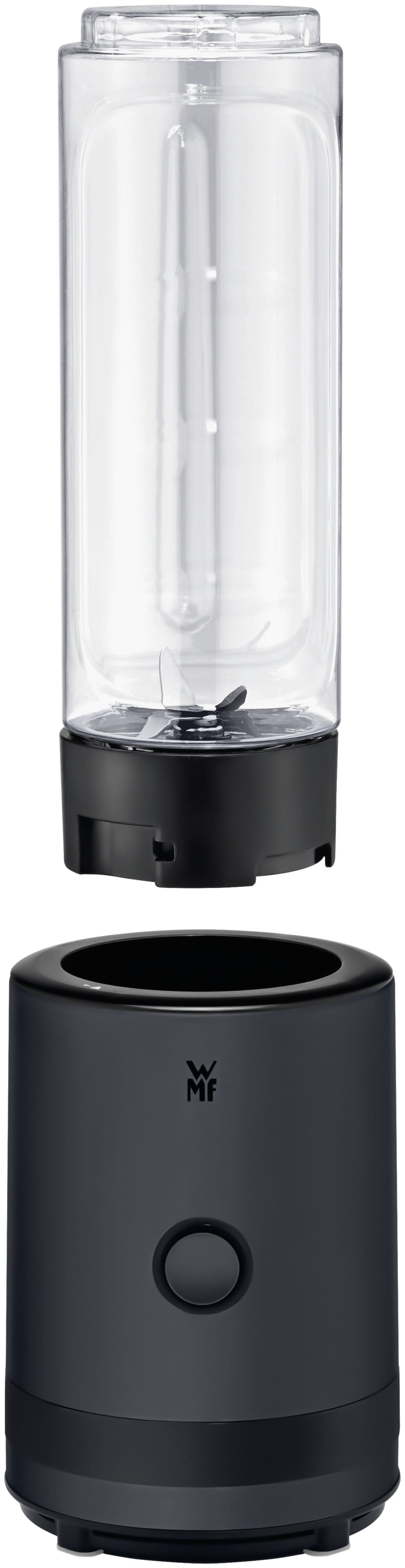 Smoothieblender to-go 0,6 L tritan 300W svart - WMF montert med drikkeflaske