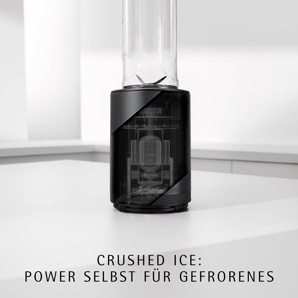 Smoothieblender to-go 0,6 L tritan 300W svart - WMF med skruelokk