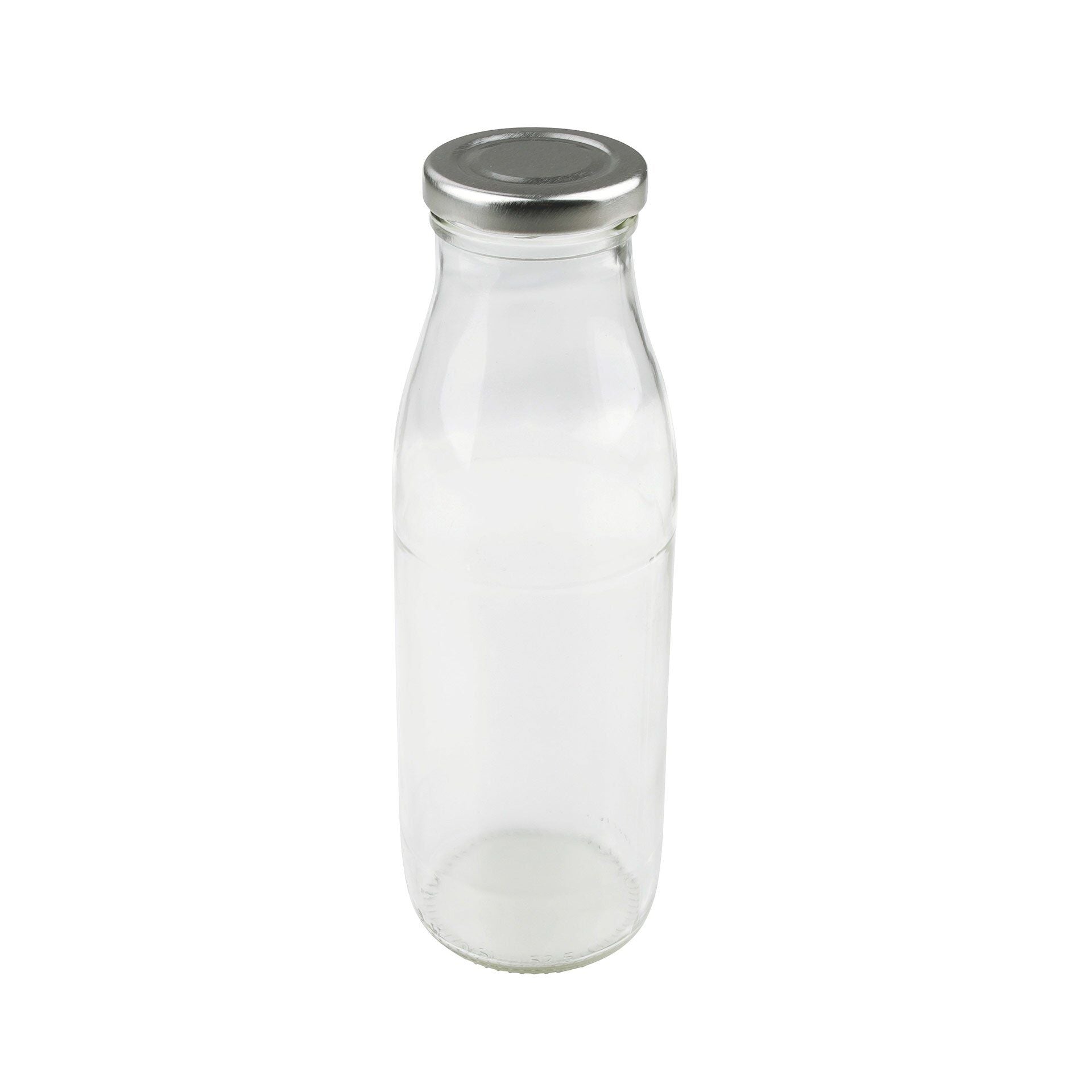 Smoothieflaske glass med lokk 750 ml Ø8 cm - Dr. Oetker forfra