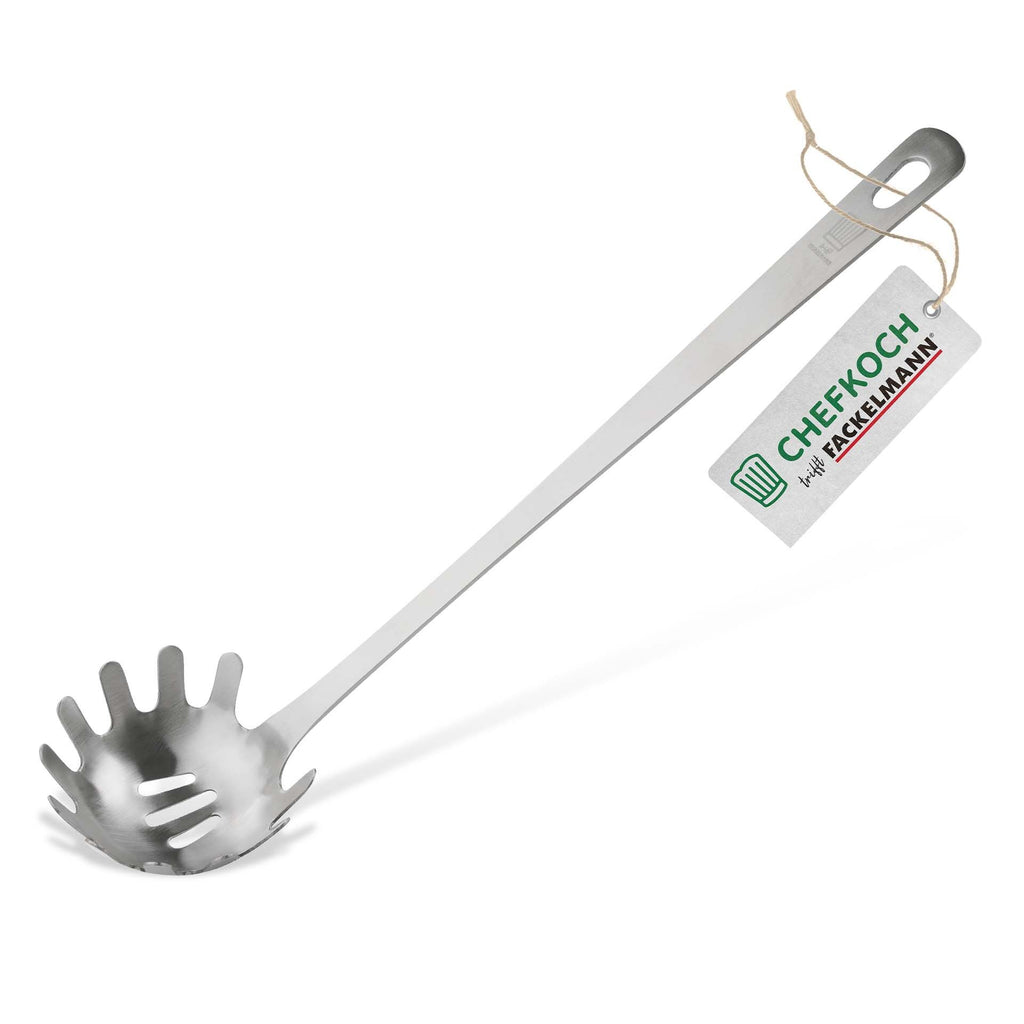 Spagettiskje rustfritt stål 31 cm emballasje