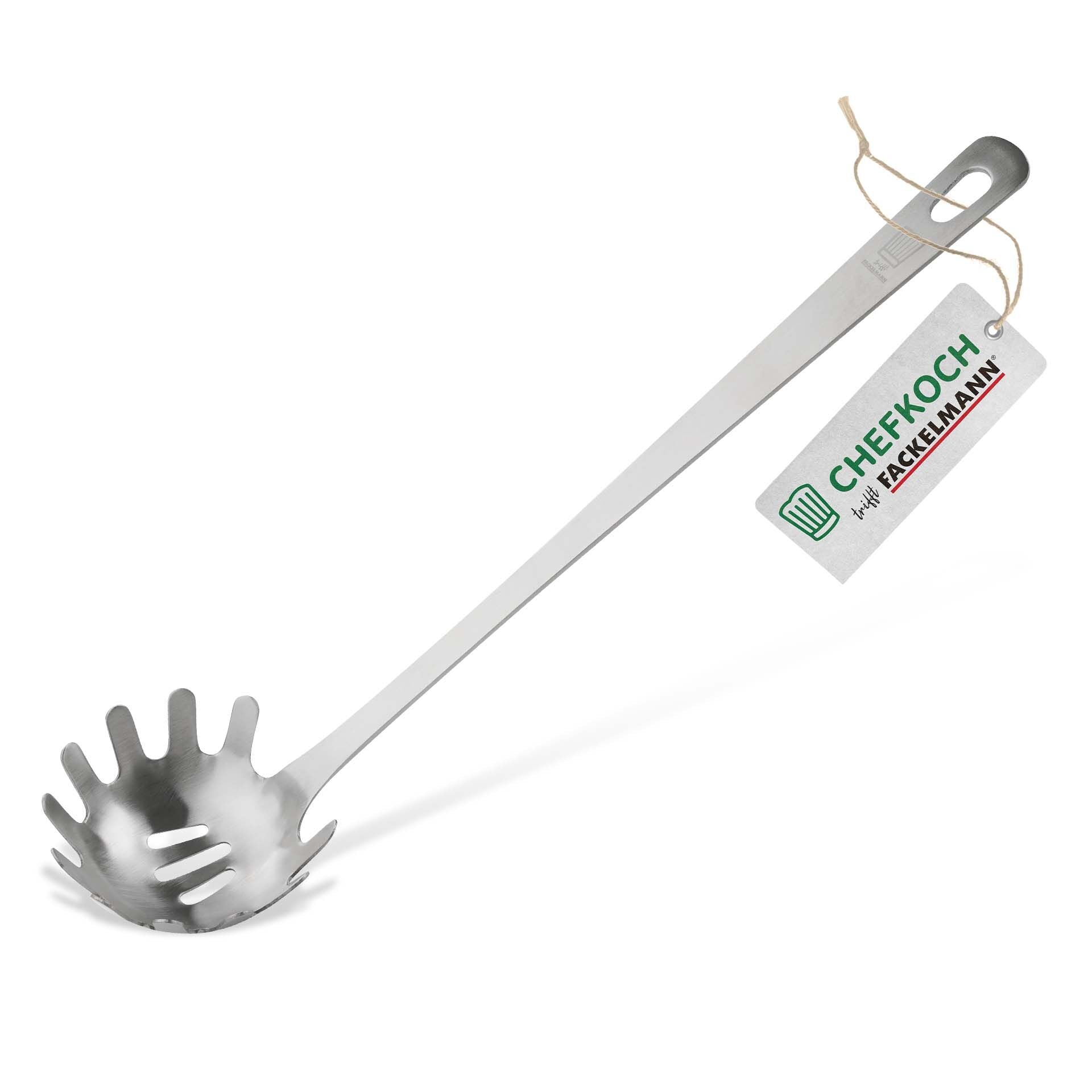 Spagettiskje rustfritt stål 31 cm emballasje