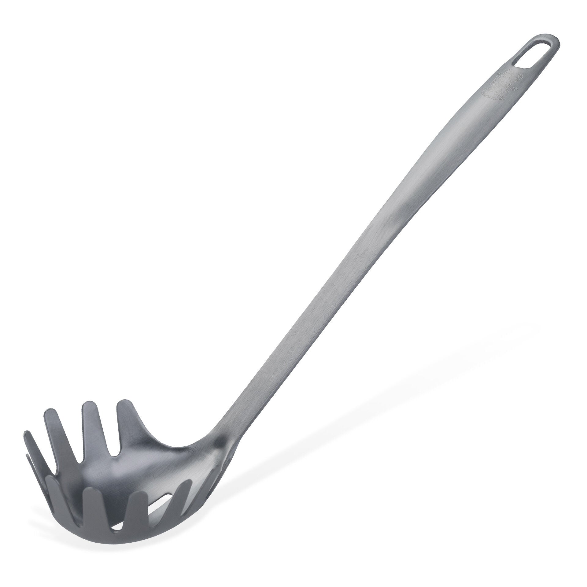 Spagettiskje svart rustfritt stål 32 cm - Stanley Rogers forfra