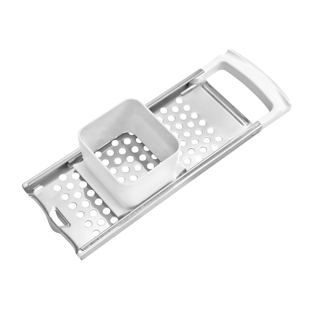 Spätzlehøvel rustfritt stål 31,5 cm med deigslede forfra