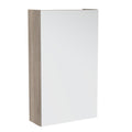 Speilskap Easy 40 cm eik med justerbar hylle forfra
