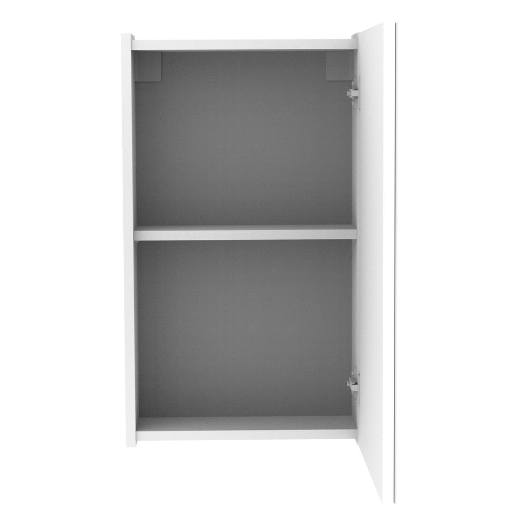 Speilskap Easy 40 cm hvit med hyller bakside