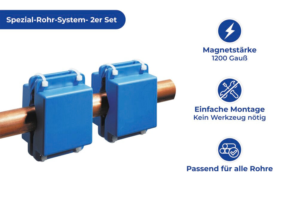 Spesial-rørsystem 2-delt magnetisk for alle rør - Maximex bakside