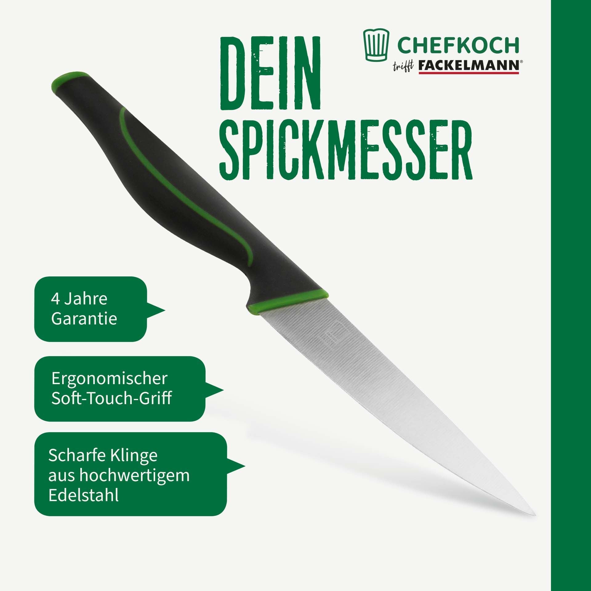 Spisskniv 12 cm Bonn-serien - Chefkoch trifft Fackelmann i bruk på frukt