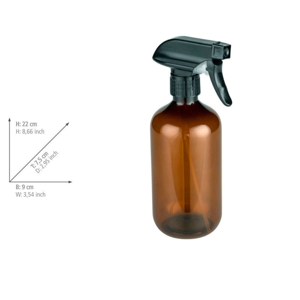 Sprayflaske for klesvask Bruna resirkulert plast 500 ml håndtak detalj