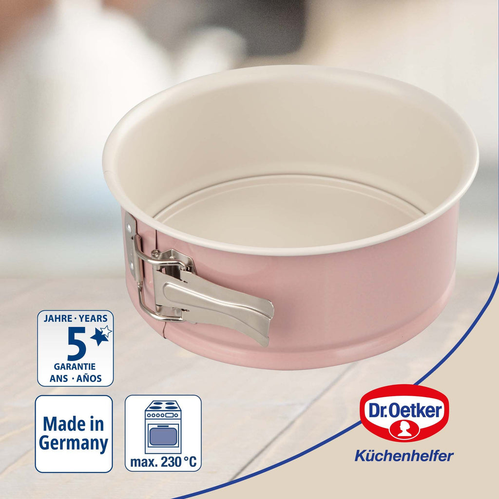 Nærbilde av høy kant på Springform med høy kant Ø18 cm non-stick Retro Design Dr. Oetker