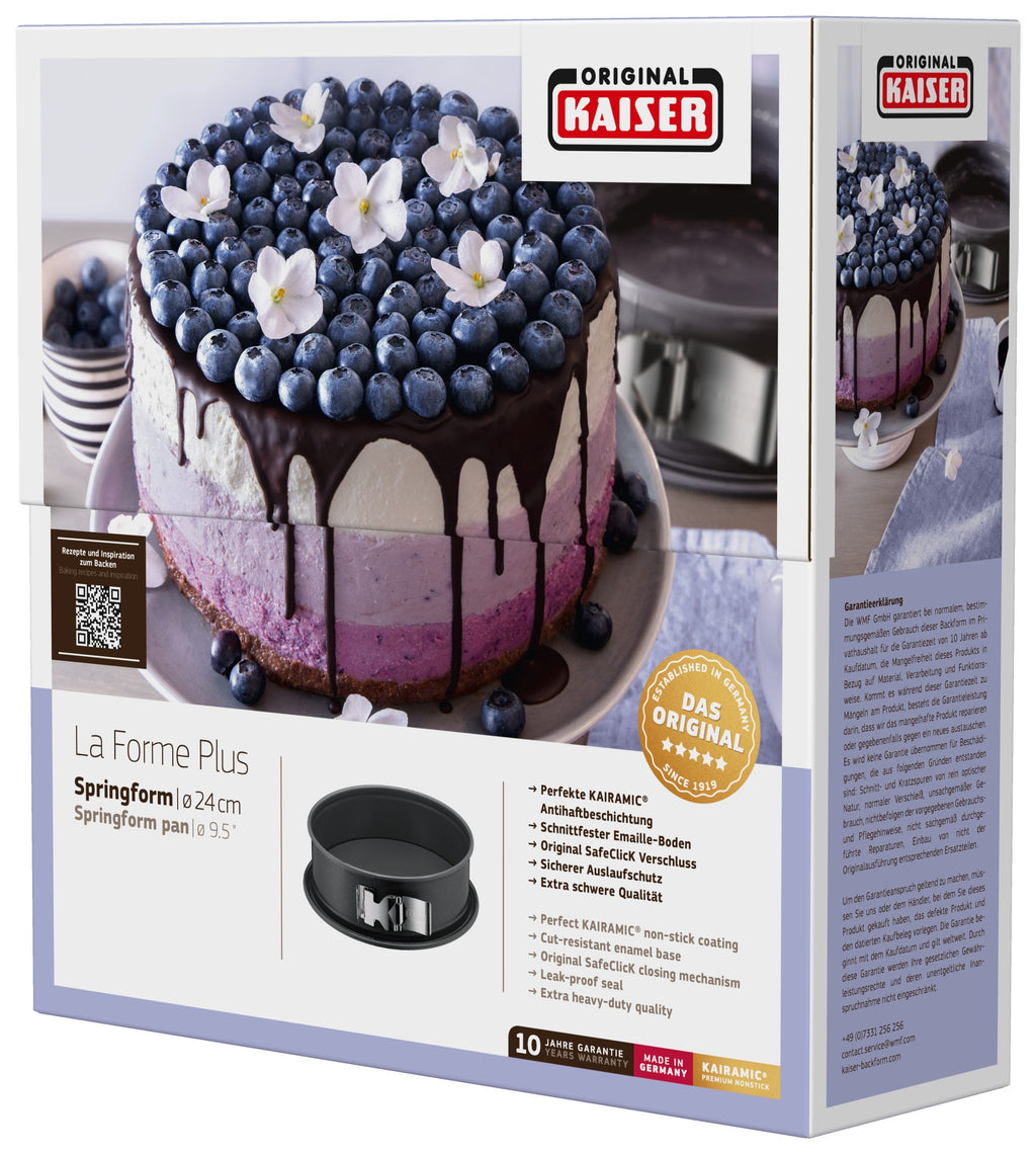 Springform 24 cm med SafeClick non-stick fra KAISER sideprofil