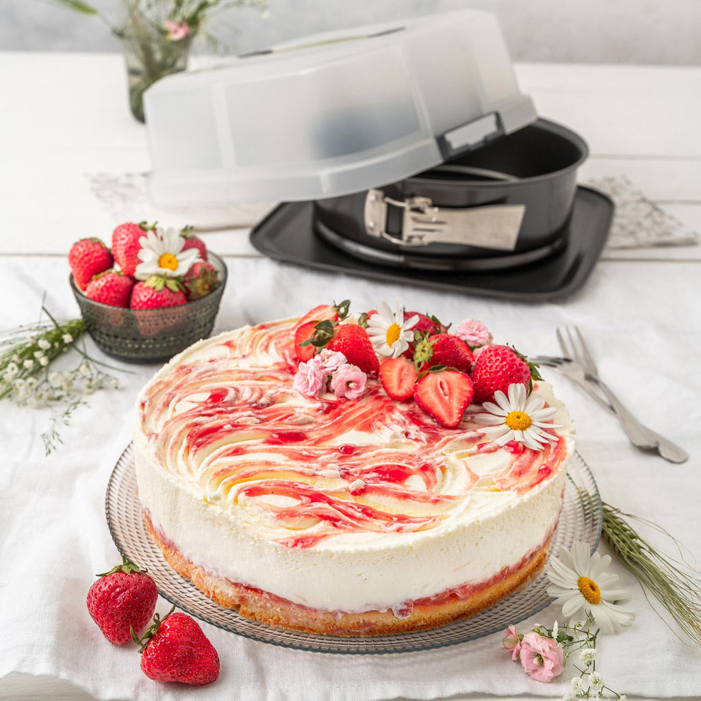Springform Ø24 cm med transportlokk non-stick - Zenker bakside