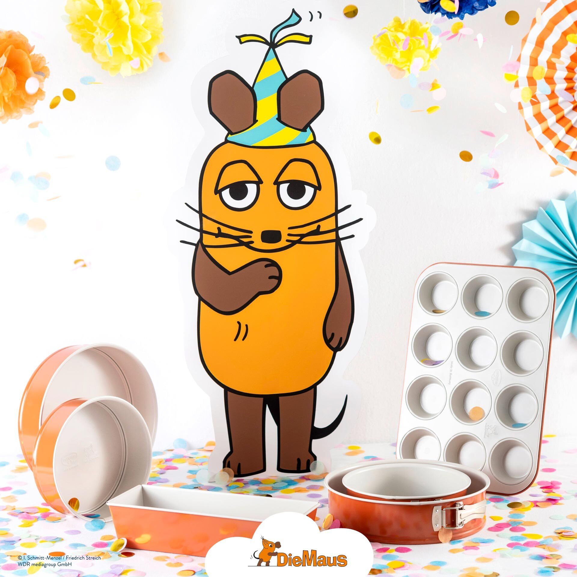 Springform Ø26 cm non-stick keramisk DieMaus - Dr. Oetker montert på kjøkken