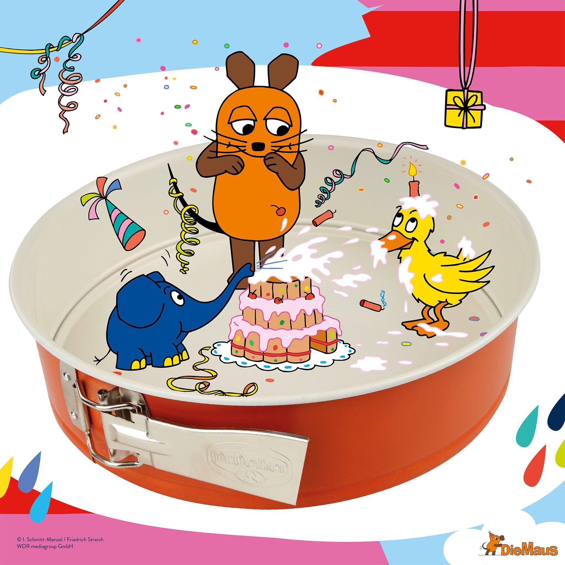 Springform Ø26 cm non-stick keramisk DieMaus - Dr. Oetker i bruk