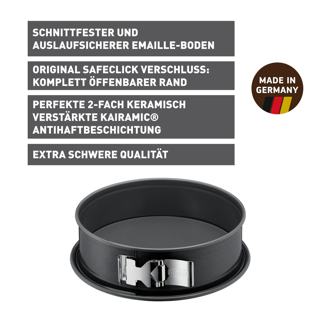 Springform 30 cm med SafeClick non-stick med kake i formen