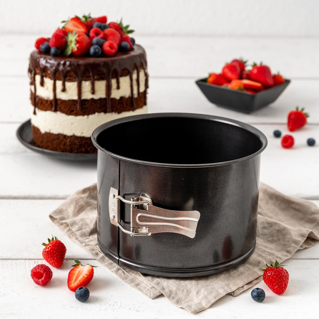 Springform ekstra høy Ø18 cm non-stick Black Metallic - Zenker bakside