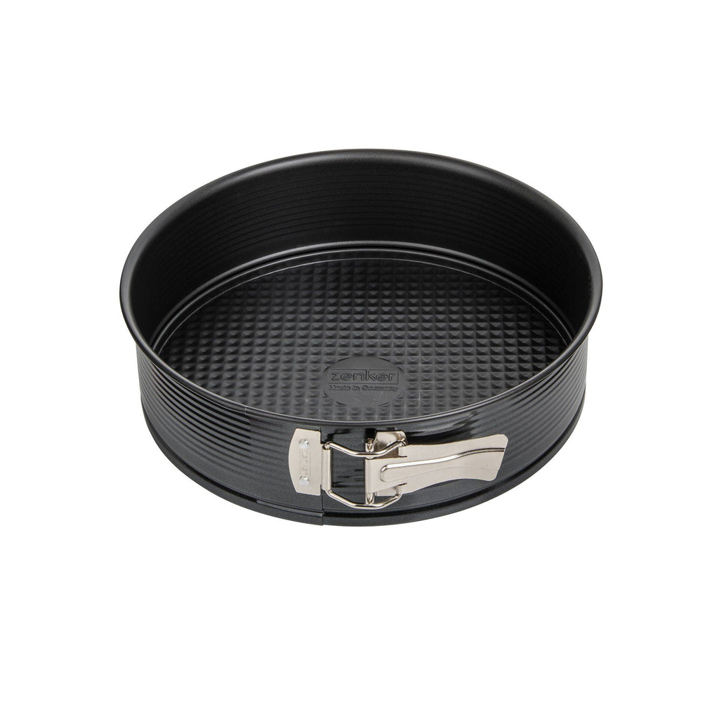 Springform med flat bunn Ø24 cm non-stick svart - Zenker forside