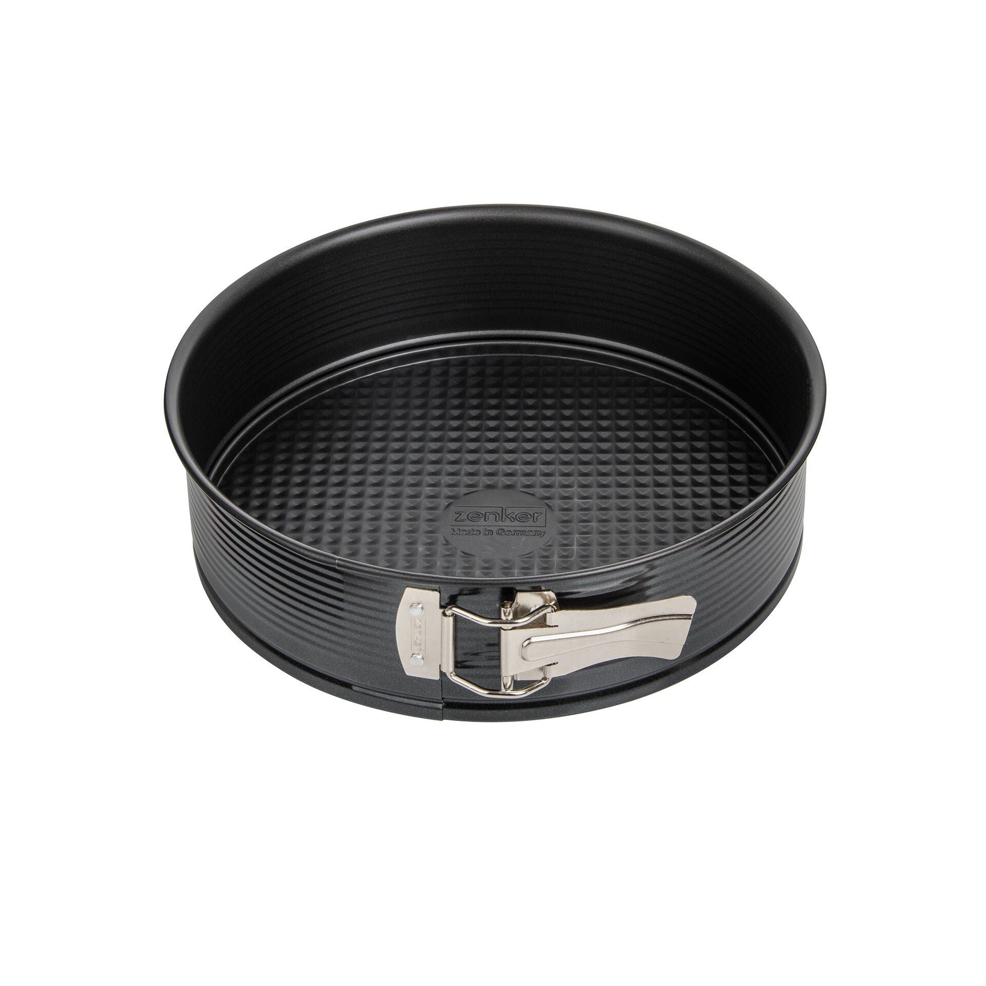 Springform med flat bunn Ø24 cm non-stick svart - Zenker forside