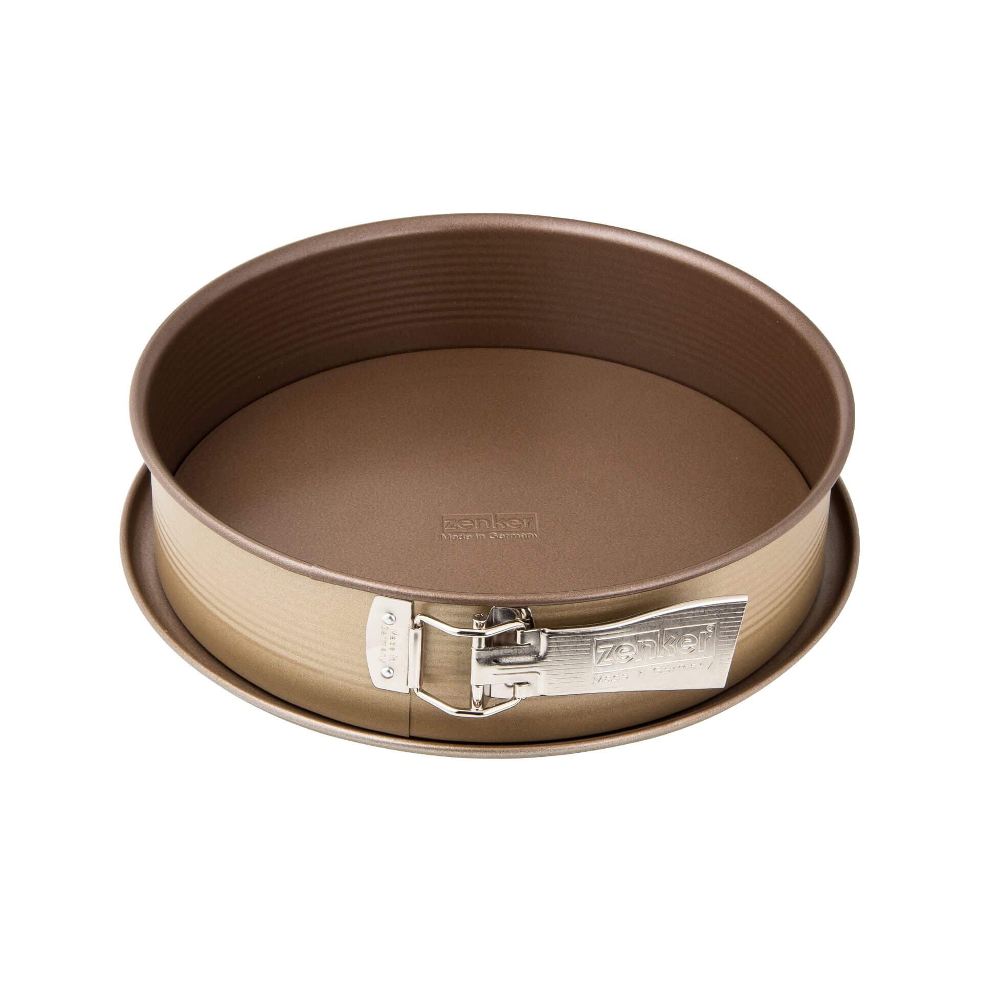 Springform med flat bunn og lekkasjesikring Ø26 cm non-stick Zenker forfra