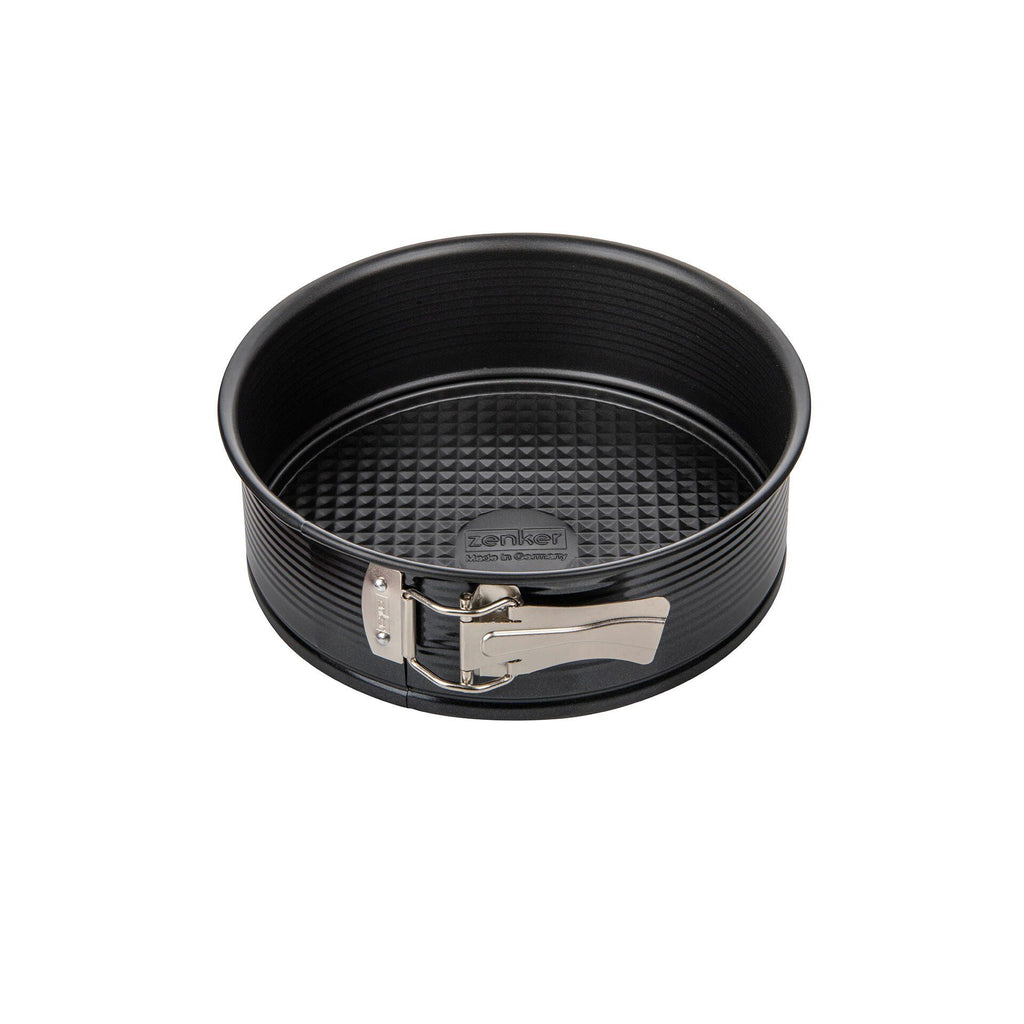 Springform med flat bunn non-stick Ø20 cm svart metallic - Zenker forfra