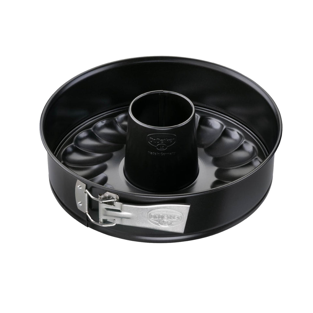 Springform med flat- og rørbunn Ø26 cm non-stick keramikk Dr. Oetker forfra
