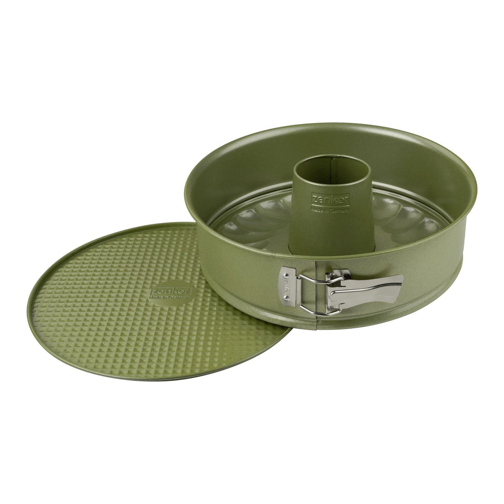 Springform med flat- og rørbunn Ø26 cm Green Vision - Zenker forfra