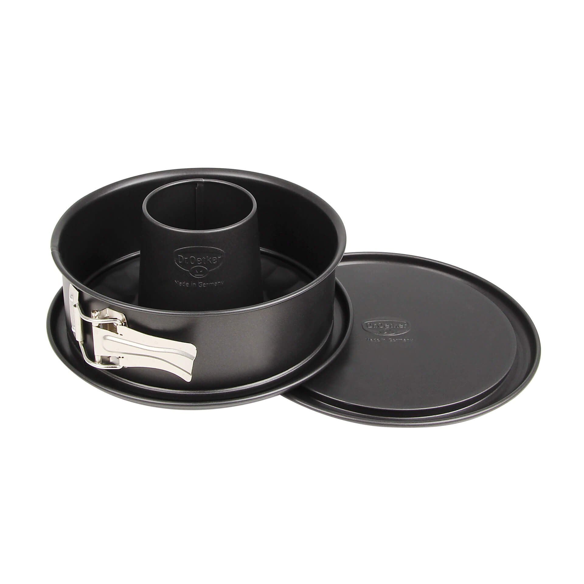 Springform med flat- og rørbunn Ø18 cm non-stick Dr Oetker forside